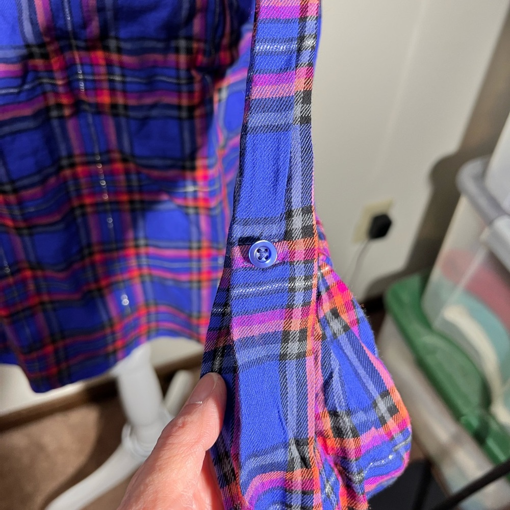 NWT LOT of 3 Plaid Flannel Wonder Nation Shirts - Picture 5 of 13